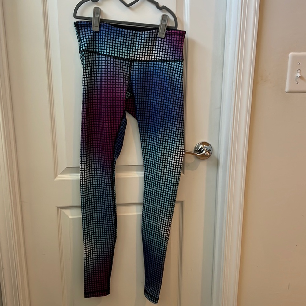 Lululemon Women Size 6 Leggings Poka Dot